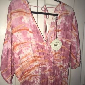 NEW Knox Rose XXL 2X Maxi Dress Pink